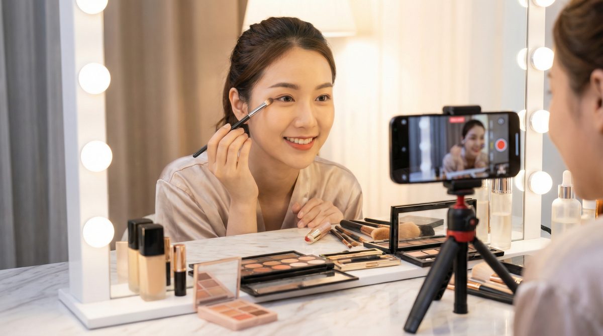 探花美妆视频教程